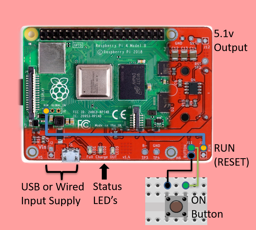 Red Reactor RUN wiring